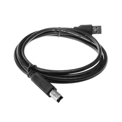 USB 2.0 printerkabel 5 meter USB A-B zwart