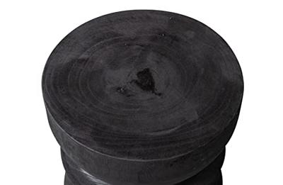 WOOOD Krukje 'Bikkel', kleur Zwart, Ø28cm