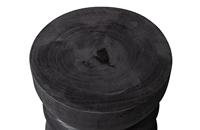 WOOOD Krukje 'Bikkel', kleur Zwart, Ø28cm - thumbnail