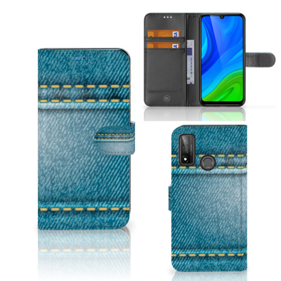 Huawei P Smart 2020 | Wallet Case | met Pasjes | Jeans Huawei P Smart 2020 | Wallet Case | met Pasjes | Jeans