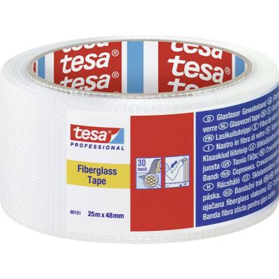 tesa 60101-00000-00 Textieltape tesa Professional Wit (l x b) 25 m x 48 mm 1 stuk(s) tesa 60101-00000-00 Textieltape tesa Professional Wit (l x b) 25 m x 48 mm 1 stuk(s)