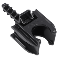 Buisclip | Euro | 16 mm | Zwart - 00.529.81 - thumbnail