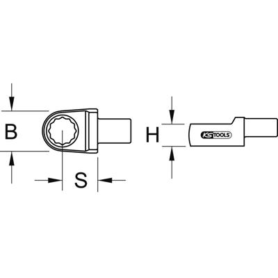 KS Tools 5162413 Insteekringsleutel