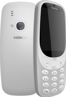 Nokia 3310 2G mobiele telefoon (2,4 inch kleurendisplay, 2MP camera, bluetooth, radio, MP3-speler, Dual Sim) retro grijs - thumbnail