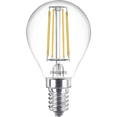 Philips LED 76315200 LED-lamp Energielabel F (A - G) E14 Kogel 4.3 W = 40 W Warmwit (Ø x h) 4.5 cm x 50 mm 1 stuk(s)