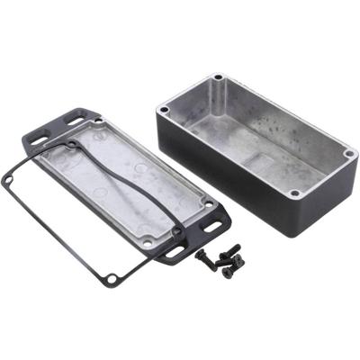 Hammond Electronics 1590WG2FLBK Universele behuizing 100 x 50 x 31 Aluminium spuitgietwerk Zwart 1 stuk(s)