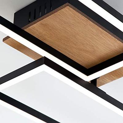 Briloner Plafondlamp (rechthoekig (hout)) Briloner Plafondlamp (rechthoekig (hout))