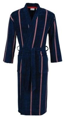 Carl Ross Carl Ross Heren Badjas Kimono 663100 nightblue/deep red 52/54