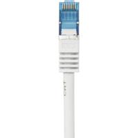 Renkforce RF-4145295 RJ45 Netwerkkabel, patchkabel CAT 6A S/FTP 15.00 m Grijs Snagless, Vlambestendig 1 stuk(s) - thumbnail