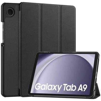 Accezz Trifold Bookcase Samsung Galaxy Tab A9 Tablethoesje Zwart