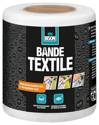 Bison Rubber Seal Textielband