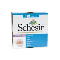 SCHESIR in cooking water Tuna - nat kattenvoer - 85 g - thumbnail