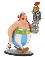 Asterix Statue Obelix Stack of Helmets and Dogmatix 21 cm - thumbnail