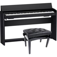 Roland F701-CB Contemporary Black inclusief pianobank - thumbnail