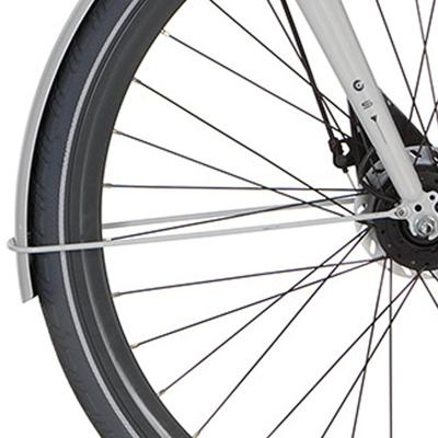 Cortina spatbordstang voor 28 speed ice ball white