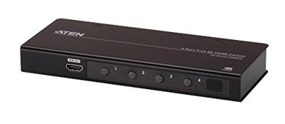 ATEN 4-Poorts True 4K HDMI Schakelaar Zwart