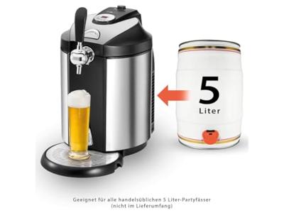 Clatronic BZ 3740 263920 Biertapsysteem Zilver