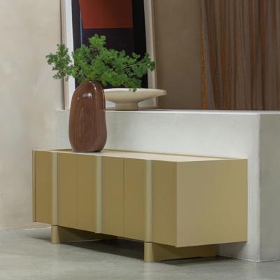 WOOOD TV-meubel 'Basu' Grenen, 152cm, kleur Moss