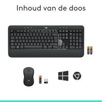 Logitech mk540 advanced draadloze toetsenborden muiscom - thumbnail