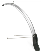 Eurofender Voorspatbord snello 28" x 46 mm - smoke / titanium - thumbnail