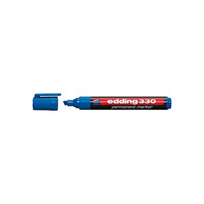 Edding 330 Marker, lijndikte 1-5 mm, blauw, 1 stuk