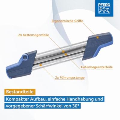 PFERD TOOLS 18600742 Kettingzaagslijper CHAIN SHARP CS-X geschikt voor kettingzaagvijl-ø 3,2 mm 1 stuk(s) PFERD TOOLS 18600742 Kettingzaagslijper CHAIN SHARP CS-X geschikt voor kettingzaagvijl-ø 3,2 mm 1 stuk(s)