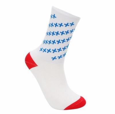 Fietsen sokken mannen vrouwen racefiets sokken outdoor Racing ademend basketbal voetbal sokken (wit) Fietsen sokken mannen vrouwen racefiets sokken outdoor Racing ademend basketbal voetbal sokken (wit)