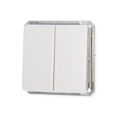 ELSO dubbele wisselschakelaar 2016 64 16 A zuiver wit Wit 1 stuk(s) ELSO dubbele wisselschakelaar 2016 64 16 A zuiver wit Wit 1 stuk(s)