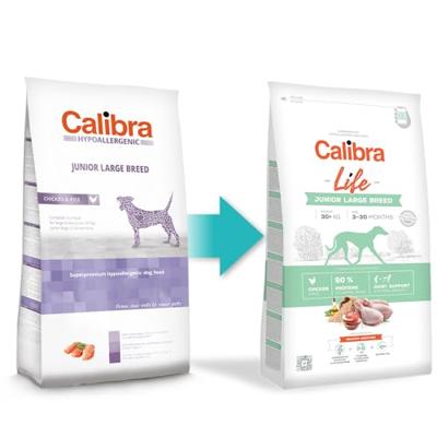 Calibra Life Dog Junior Large Breed Chicken hondenvoer 2,5kg