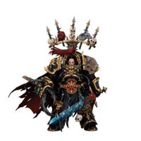 Warhammer 40,000 Action Figure Black Legion Abaddon the Despoiler with Drach'nyen and the Talo 16 cm - thumbnail