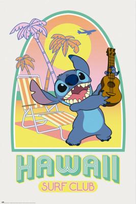 Poster Stitch - Hawaii Club Surf 61x91,5cm