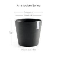 Ecopots Bloempot Amsterdam Ø30cm - Donkergrijs - thumbnail