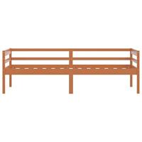 Bedframe massief grenenhout honingbruin 90x200 cm - thumbnail