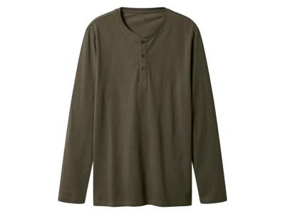 esmara Men Heren shirt (Olijfgroen, XL)
