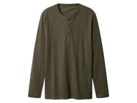 esmara Men Heren shirt (Olijfgroen, XL) - thumbnail