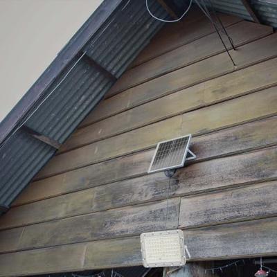 V-TAC VT-120W 7843 LED-schijnwerper, Zonne-energiemodule 15 W Koudwit Wit