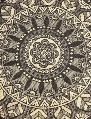 Blommie's lifestyle Buitenkleed rond d180cm zwart