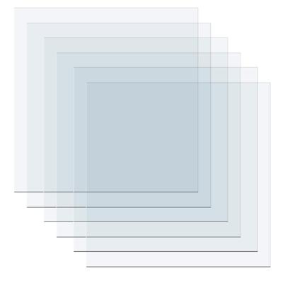 We R Makers • 3d mold press clear plastic sheets 40pcs