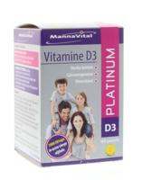 Mannavital Vitamine D3 Platinum Caps 90 - thumbnail