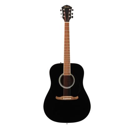 Fender FA-125 Dreadnought Black akoestische westerngitaar met gigbag