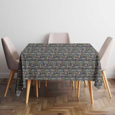 Tafelkleed TOWN 601 (140 x 140 cm)