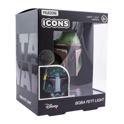 Disney Star Wars Boba Fett Icon lampje Disney Star Wars Boba Fett Icon lampje