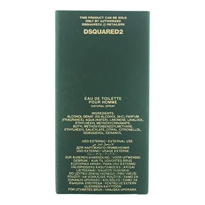 DSquared² - Dsquared2 Green Wood Eau de toilette Spray 50 ml Heren