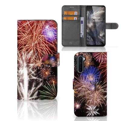 OnePlus Nord | Wallet Case | met Pasjes | Vuurwerk