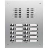 Grothe TS 787 2-5 Buitenunit voor Deurintercom Zilver