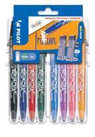 Rollerpen pilot frixion bl-fr7 m set2go 8st ass - thumbnail
