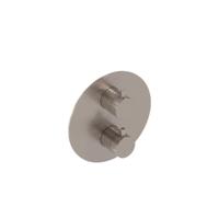 Afbouwdeel Therm. MAY Met 2-Weg Stop-Omstel Geborsteld Nickel Pvd - thumbnail