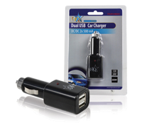 HQ Dubbele USB Autolader - thumbnail