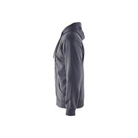 Blåkläder Hooded Sweatshirt 33661048 | Grijs | Maat S - 7330509389157 - thumbnail