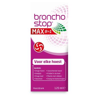 Bronchostop Max 8-in-1 Hoestdrank Bronchostop Max 8-in-1 Hoestdrank